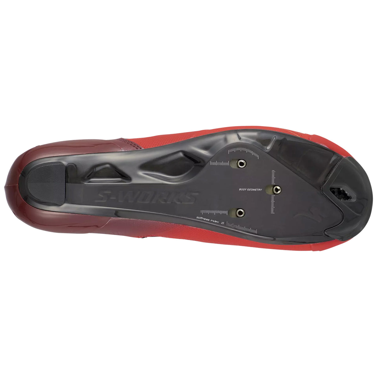 S-Works Ares Road Shoe - Flo Red/Maroon | Strictly Bicycles