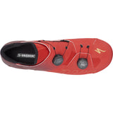 S-Works Ares Road Shoe - Flo Red/Maroon | Strictly Bicycles