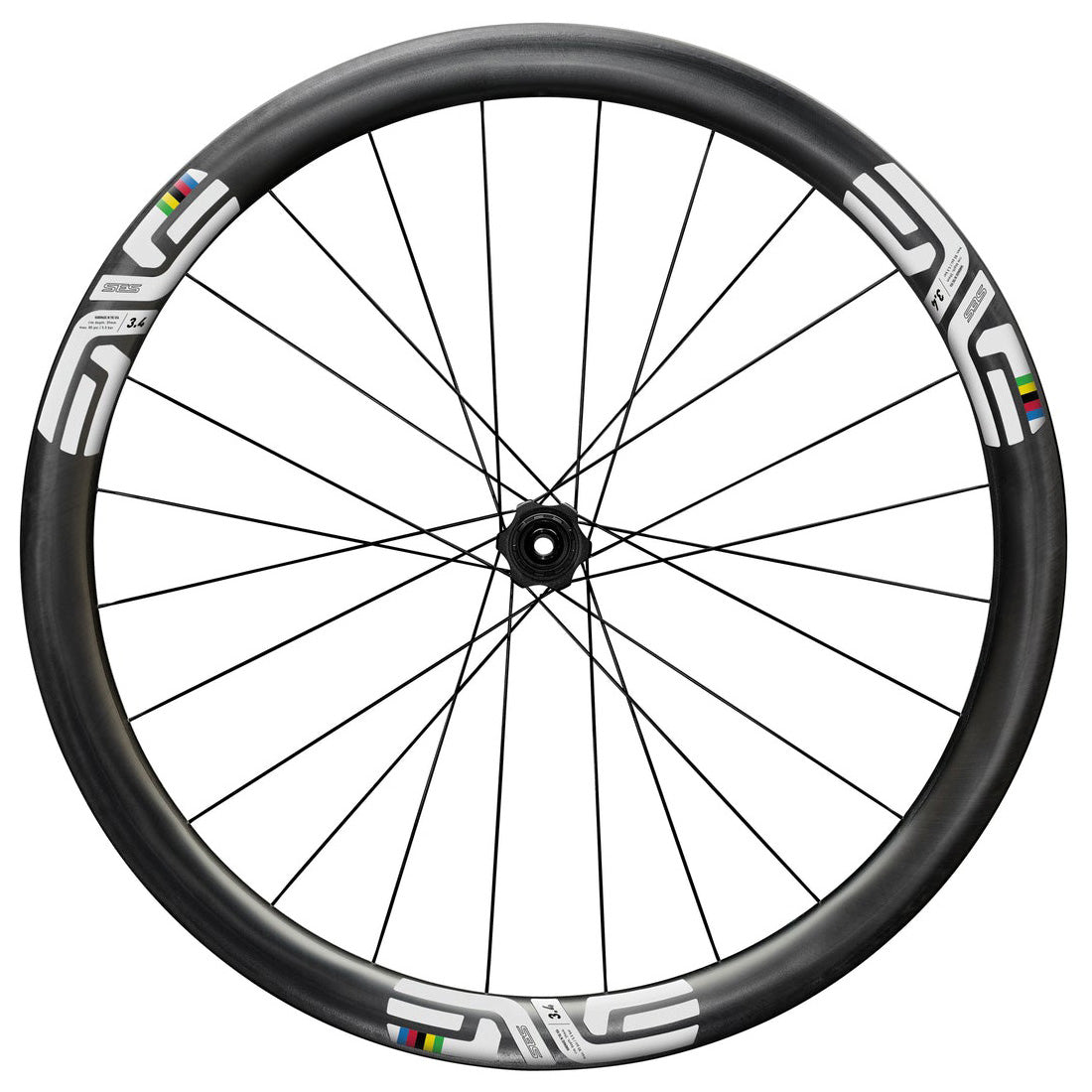 ENVE SES 3.4 Wheels with Road World Championship Decals | Strictly Bicycles