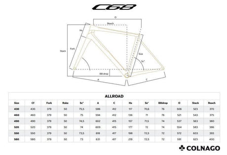 Colnago C68 All-Road | Strictly Bicycles