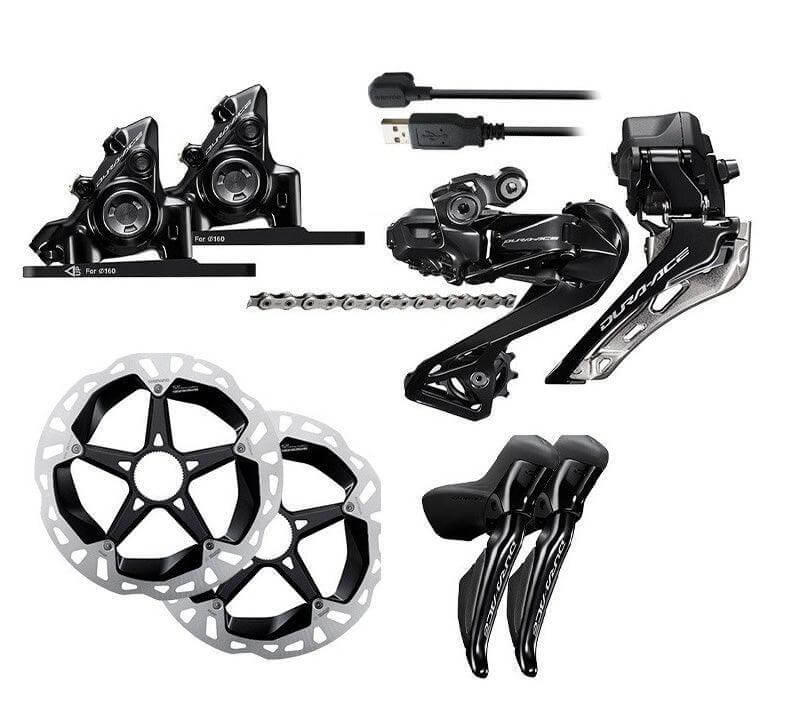 Shimano Dura-Ace Di2 R9170 Disc Groupset Kit | Strictly Bicycles