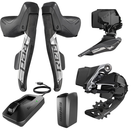 SRAM RED eTap AXS RIM 2x with Power Meter Groupset | Strictly Bicycles