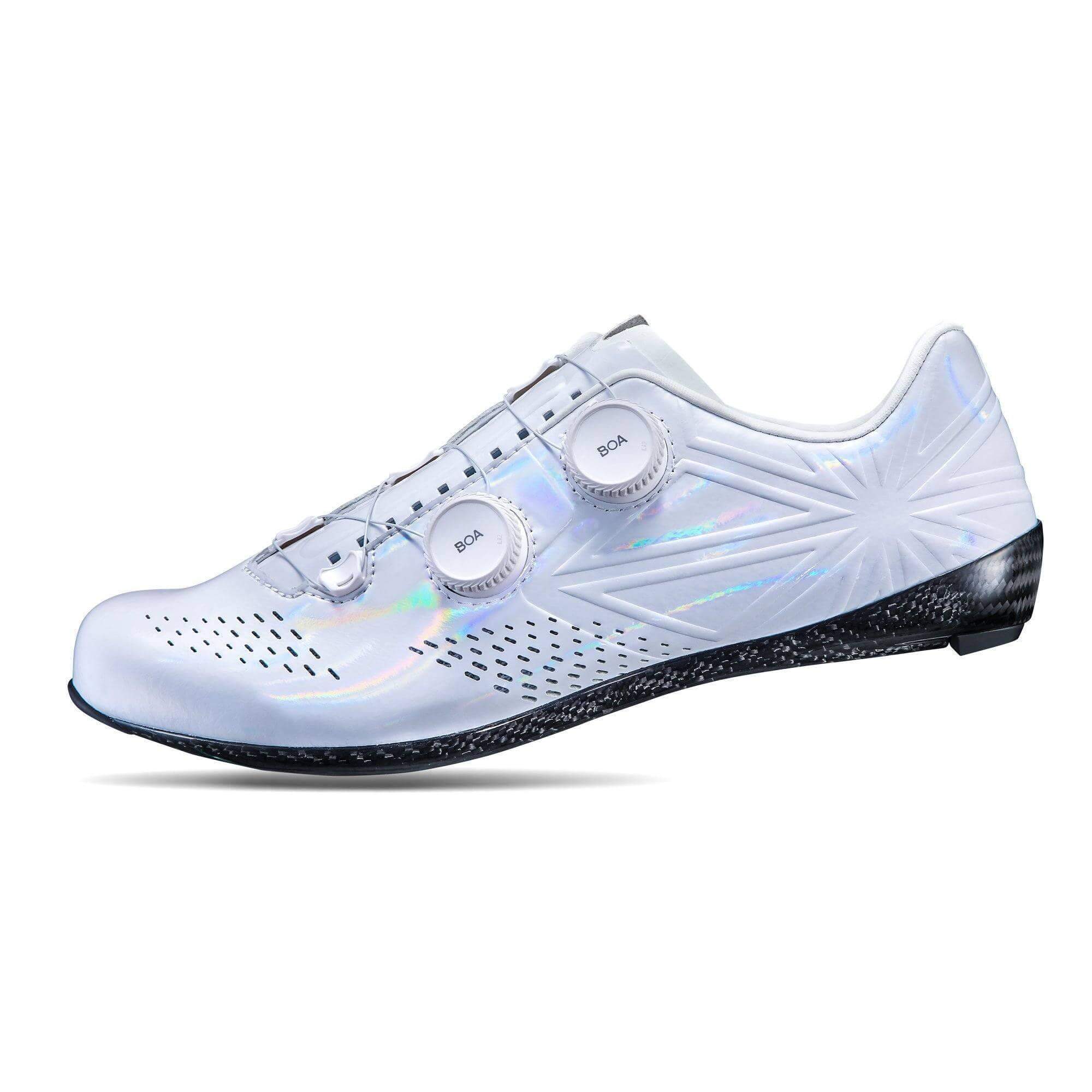 Kazze Carbon Road Shoe - White Holo