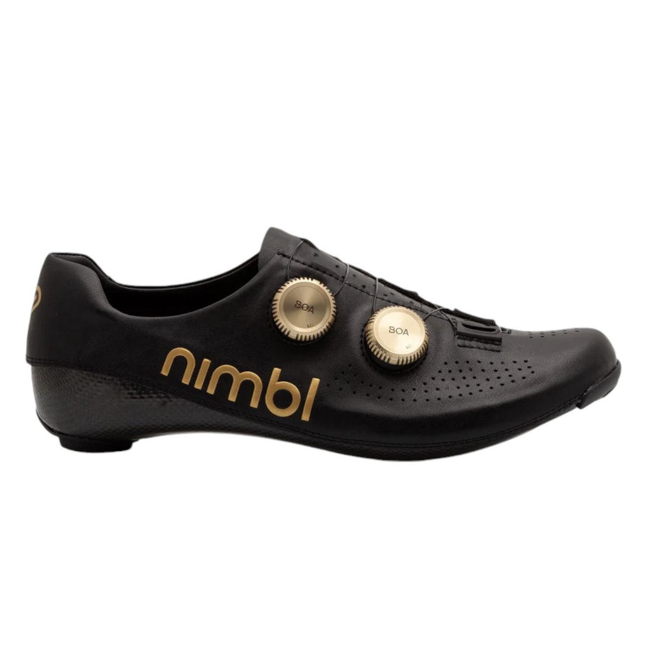 Nimbl Ultimate Road Shoes - Black Gold | Strictly Bicycles – Strictly  Bicycles