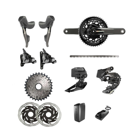 SRAM Force AXS 2x with Power Meter Groupset | Strictly Bicycles